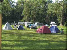 Zeltwiese auf dem Campingplatz